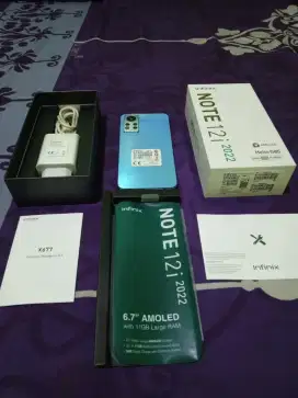 Infinix Note 12i 2022 RAM 6+5/128GB Versi Android 12 Fullset