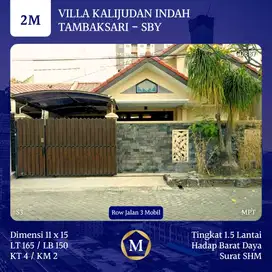 Rumah Villa Kalijudan Mulyorejo dkt Dharmahusada MERR UNAIR Gubeng