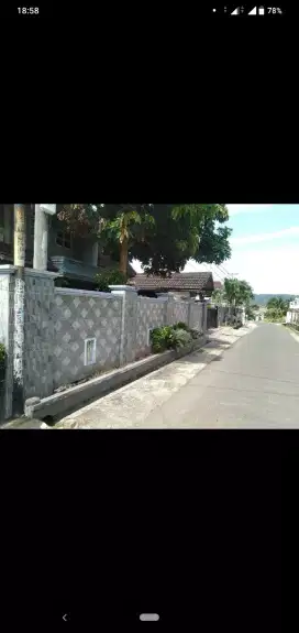 rumah luas 2 lantai pusat kota di 2 jalur antasari, kedamaian balam