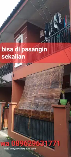 Krey,tirai bambu wulung