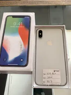 IPHONE X 64GB SECOND IBOX RESMI FULLSET BERGARANSI