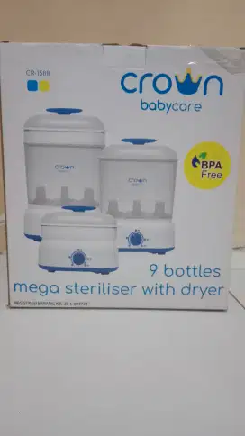 Steril Botol Crown 9 bottles