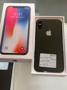 IPHONE X 256GB INTER REGIST JARINGAN PERMANEN