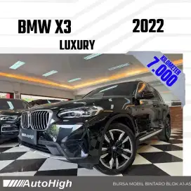 DP10% [Km7.000] X3 X-Line Luxury 2022 Black Reg 2023 #AUTOHIGH
