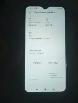 Xiaomi redmi 8 Ram 4 64