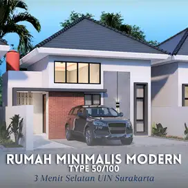 Rumah Solo Barat Asri Premium View Sawah dan Pegunungan