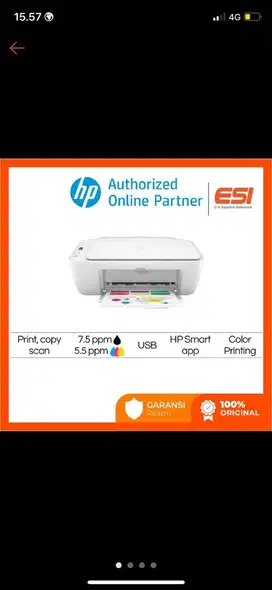 HP DeskJet Ink Advantage 2775 All-in-One Printer (7HZ98B)