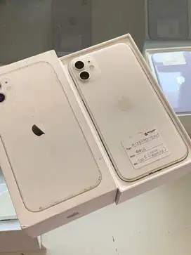 IPHONE 11 128GB INTER REGIST JARINGAN PERMANEN FULLSET