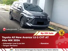 [ LOW KM 6RB ] Toyota All New Avanza 1.5 G CVT AT Abu NIK 2024/2025