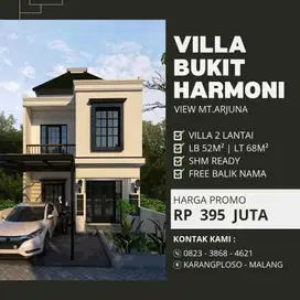 Rumah Malang 2 Lantai View Kota Batu & 3 Gunung 0.2