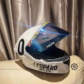 Helm Full Face KBR TT Course Solid White L/XL