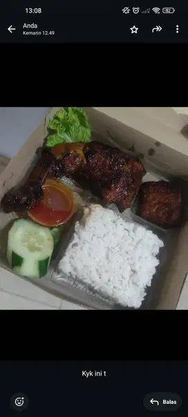 Menerima Pesanan Nasi Kotak dan Kue Basah