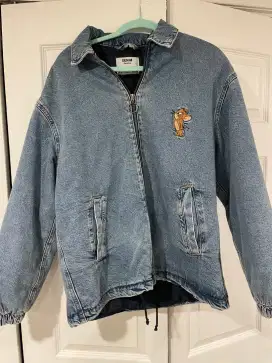 Jaket Denim Bershka