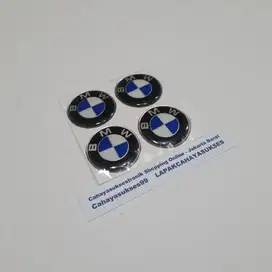 Sticker Timbul Logo BMW Kecil 3,5cm Stiker Tangki Motor Stiker Sepeda
