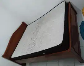 Jual satu set kamar tidur kayu jati