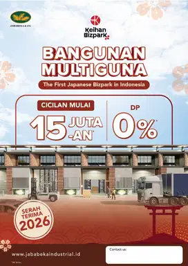 Bangunan Multiguna di Kawasan Jababeka Cikarang - KEIHAN BIZPARK