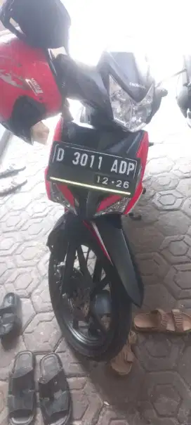 Di jual motor Honda Supra x