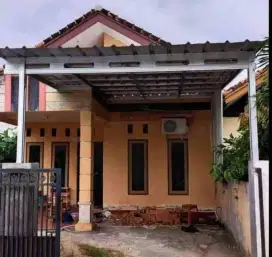 Kanopi atap baja ringan Terpasng