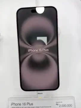 Iphone 16 plus( cicilan tanpa kartu kredit)