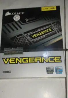 ram corsair vengeance DDR3 2x4gb pc 12800