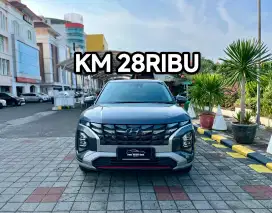 Hyundai Creta Prime IVT Two Tone 2022 AT 1.5, Km 28Ribu, Pajak Panjang