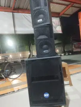Sepasang rcf tt+08 &1biji sub rcf 705