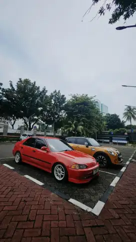 Civic genio 1994 M/T Red