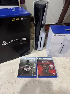 Playstation 5 Pro - Bisa Bundle Disc Drive & Game