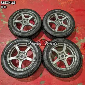 Jual velg + ban r16 5x114,3 grandmax innova ertiga brv dll