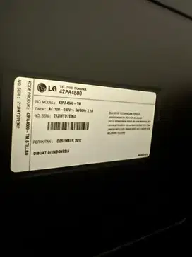 Tv plasma LG 42 inch