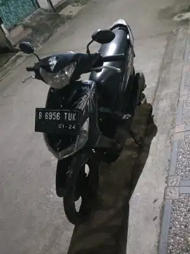 Yamaha Mio 2009 ss lengkap stater topcer, plat B DKI