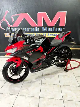 Kinyis2 Ninja 250 ABS Merah Hitam km.1rb limit.Anugerah motor rungkut