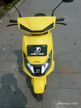 Motor listrik merek united. Pemakaian 8 bulan
