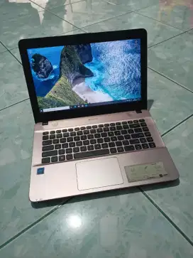 Asus VivoBook X441MA Warna Gold Mulus Ram 4gb DDR4