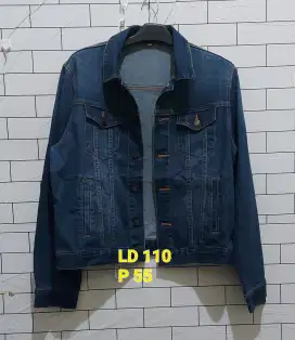Jaket Jeans keren sz L crop