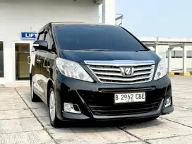KM 77rb Toyota Alphard G ATPM 2013 AT Matic Bensin