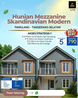 CLUSTER MEZANINE BAMBU APUS PAMULANG