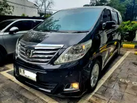 Toyota Alphard 2.4 G ATPM AT Tahun NIK 2012 Tangan Pertama