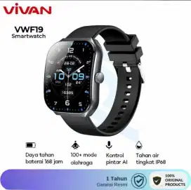 VIVAN Smart Watch VWF19 Curved Screen Grey