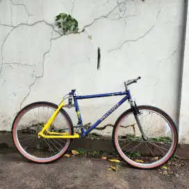 Frame Fork Handlebar Roda set