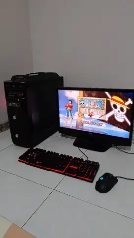 BU jual 1 set Komputer gaming ryzen 5 gtx 1060 6gb tinggal pake!