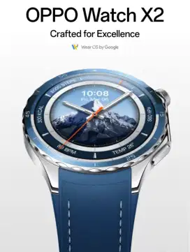 Smartwatch Oppo Watch X2 Summit Blue Garansi Resmi