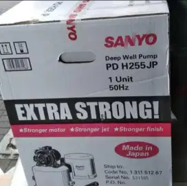 pompa air extra strong,sanyo PD-H255JP