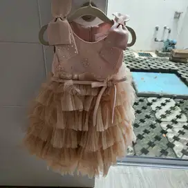 Dress Pomerie Kids Bekas – Pesta/Party Dress, Mulus, Baru Pakai Sekali