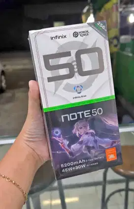 INFINIX NOTE 50 8/256 NEW BARU