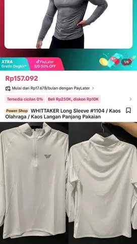 Longsleeve Whittaker performance dryfit