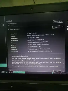 Laptop dell core i5