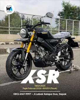 UNIT ISTIMEWA Cash/Kredit Yamaha Xsr 155 Tahun 2025