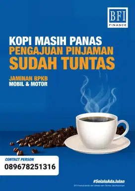 Pinjaman jaminan BPKB Mobil/Motor