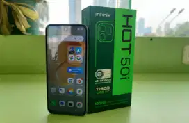 Infinix hot 50i 6/128 baru 4 hari pakai